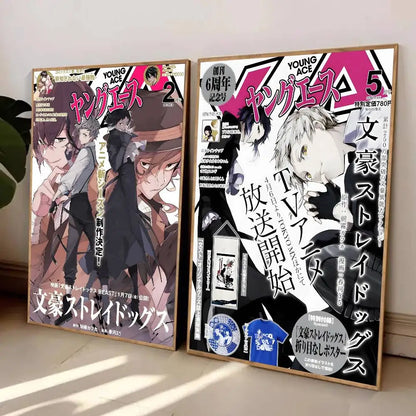 Bungo Stray Dogs Vintage Poster