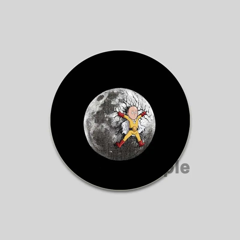 One Punch Man Saitama Brooch