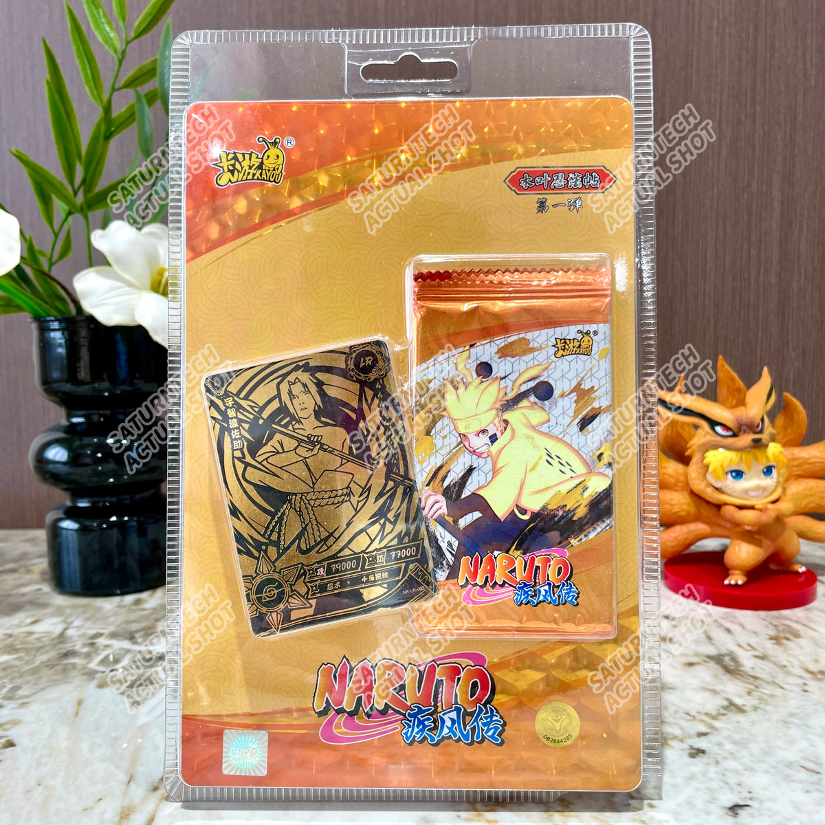 KAYOU Anime Original Naruto Card The Last Gift Box Heaven Earth Rare Sasuke Gaara SE BP SP Collection Cards Children Toy Gifts