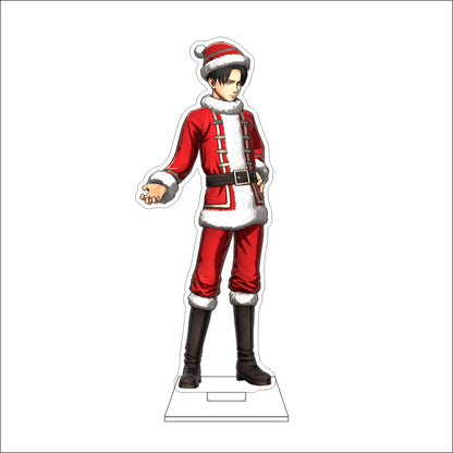 16CM Anime Attack on Titan Cosplay Acrylic Figure Stand Plate Jean Kirstein Hange Zoe Rivaille Ackerman Ornaments Gifts