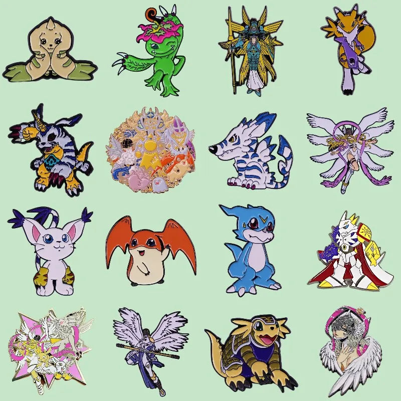 Digimon Adventure Enamel Pin