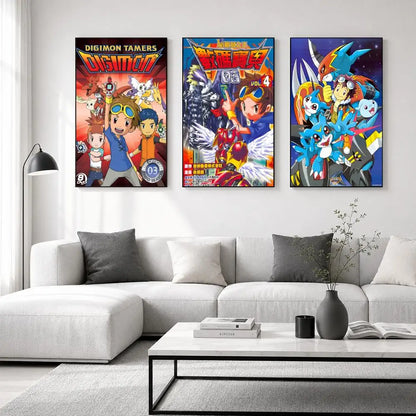 Digimon Poster Sticker