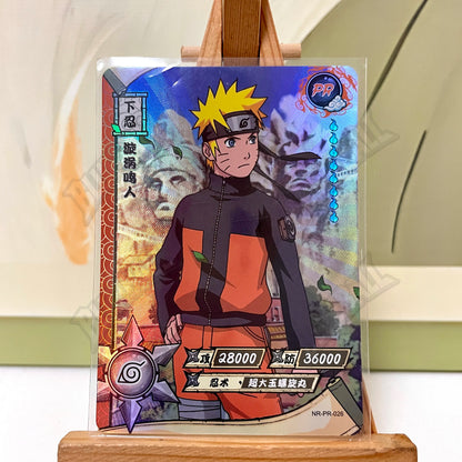 Kayou Naruto PR Full Set No 1-38 Uchiha Sasuke Uzumaki Naruto Sakura Haruno Kakashi Rare Anime Collectible Trading Cards Toy Gif