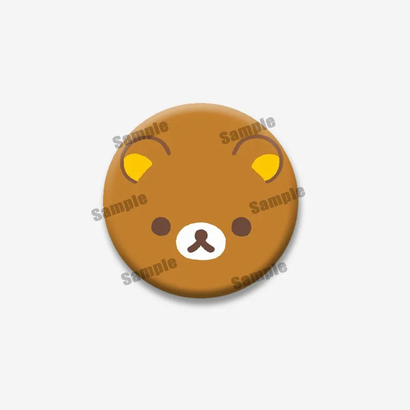Rilakkuma Bear Badge Pin