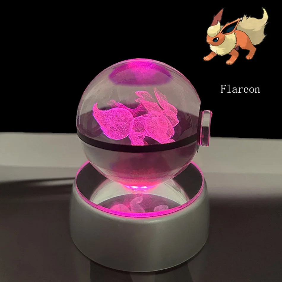 Pokemon Pikachu LED Crystal Ball
