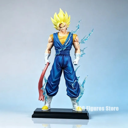 32cm/12.6in Anime Dragon Ball Z Figure Vegetto Action Figures Pvc Statue Collection Model Toys Gifts