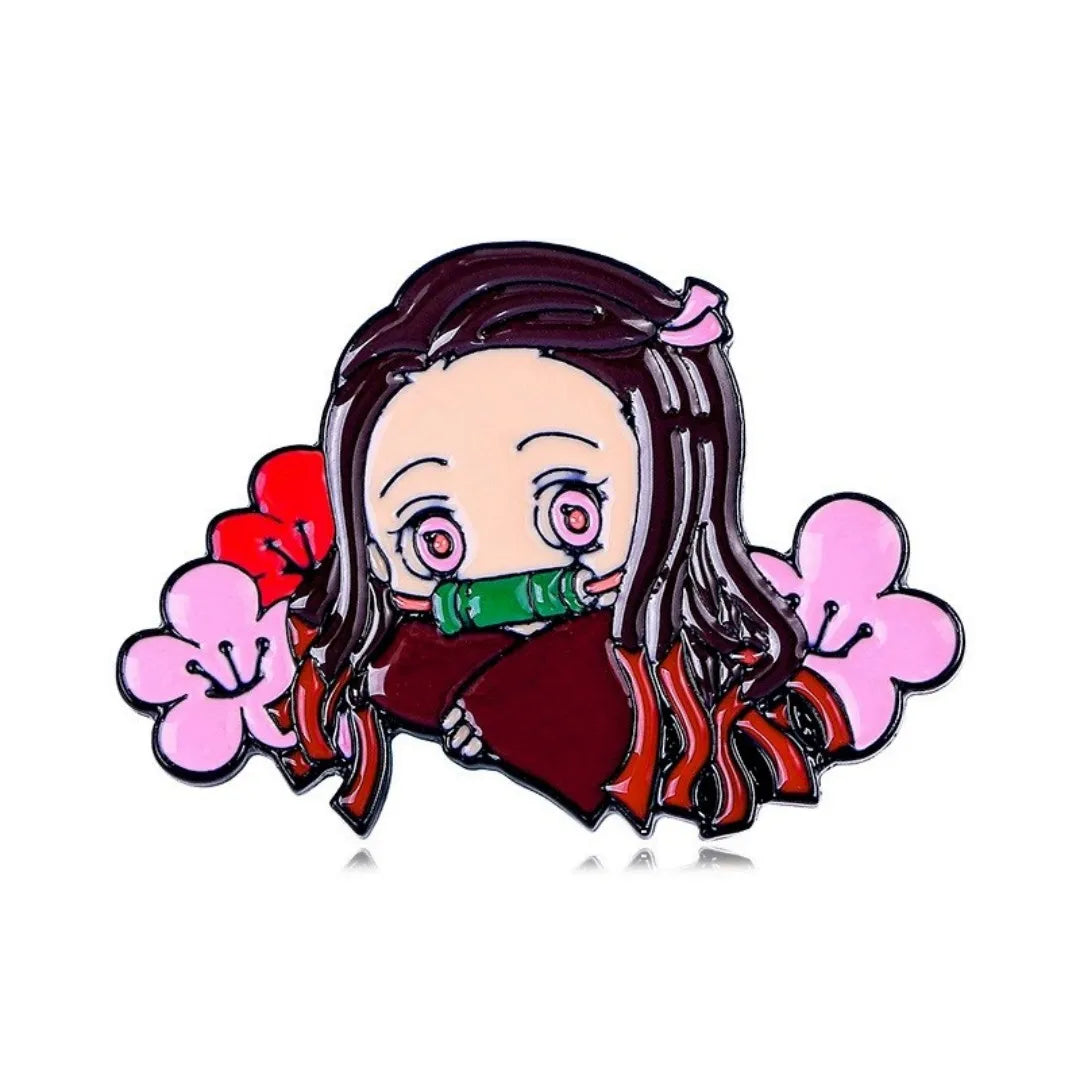Anime Enamel Brooch Badge