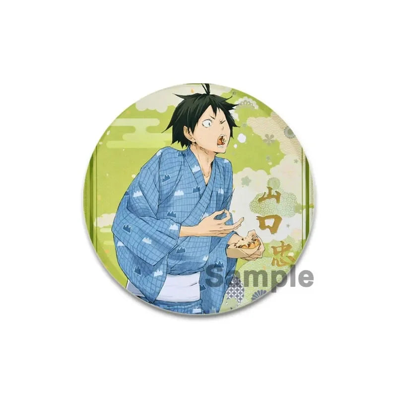 Haikyuu! Karasuno Brooch Pins