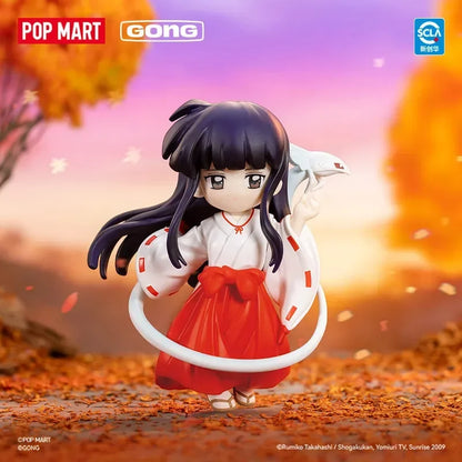POP MART GONG Inuyasha Warring States Journey Series Mystery Box Genuine Blind Box Guess Toys Bag Ornament Figurines Home Decor