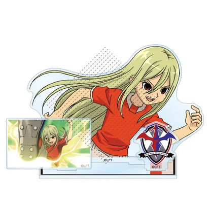 Game INAZUMA ELEVEN 11 Acrylic Stand Doll Anime Endo Mamoru Asuto Inamori Ryohei Haizaki Figure Model Plate Cosplay Toy Gift