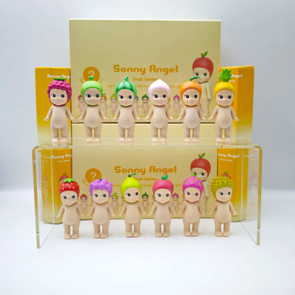Cute Sonny Blind Box Toys Fruit Series Anime Mini Action Figure Cute Doll Desktop Ornaments Collectible Surprise Birthday Gift