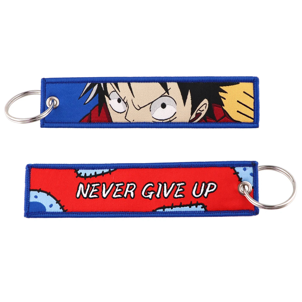 Anime Embroidery Keychain