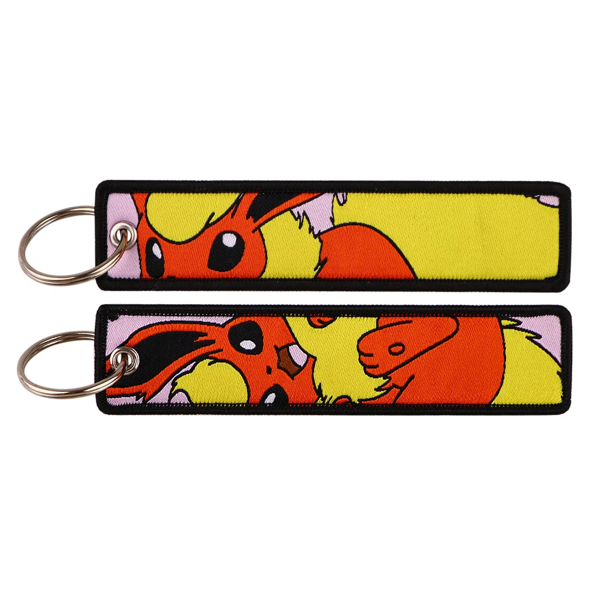 Anime Game Embroidery Keychain