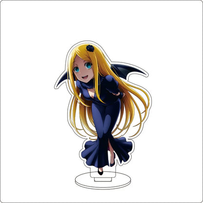 Anime Overlord Acrylic Stand Ornaments Ainz Ooal Gown Shalltear Bloodfallen albedo Cocytus Figure Stand Halloween Gifts