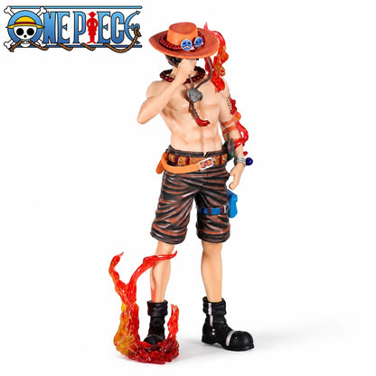 Ace Figure, One Piece, Anime Figure, Anime Merchandise, Anime Merch Gift for Friends Birthday, Anime Character Statue Ornament, Desktop Ornament, Collectible Figure, Holiday Gift, Small Gift, Collectible Item