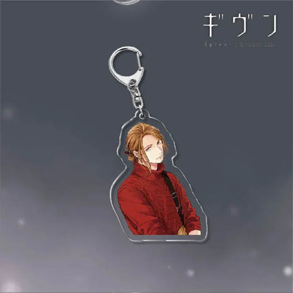 Manga Anime Keychain Cartoon Print Yaoi BL Given Acrylic Characters Key Chain Harajuku Keyring Car Pendant Key Ring Gifts 2025