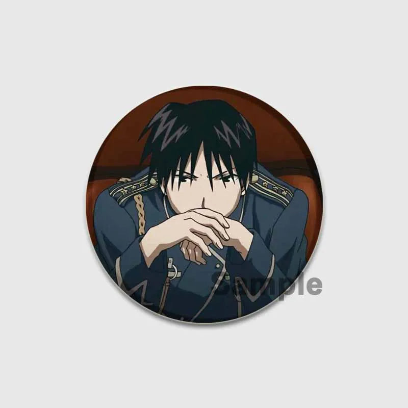 Fullmetal Alchemist Enamel Brooches
