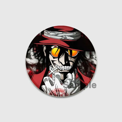 Hellsing Ultimate Tinplate Brooch