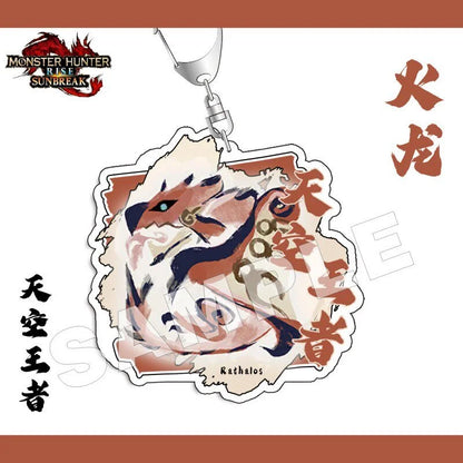 Monster Hunter Rise Sunbreak Acrylic Keychain