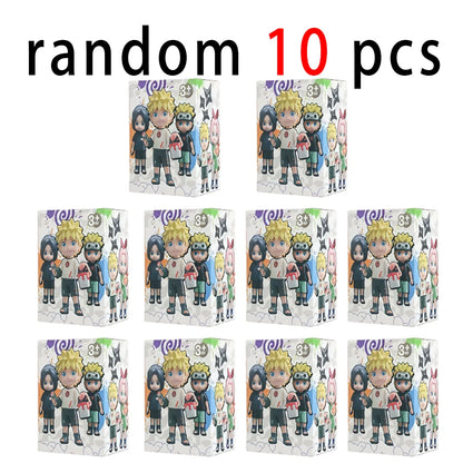 1-12Pcs Naruto Blind Box Figures Model Ornament Anime Uchiha Sasuke Sakura Cosplay Action Figurine PVC Model Toy Christmas Gifts