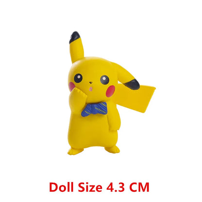 Pokemon 4-13Cm Toys Model Cartoons Movie Anime Figure