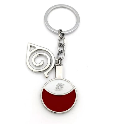 New Pendant Keychains Uzumaki Naruto Anime Figures Accessories Akatsuki Itachi Manga Men Key Chain Fans Gift Kids Toys Keyrings