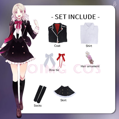 Diabolik Lovers Komori Yui Cosplay Costume
