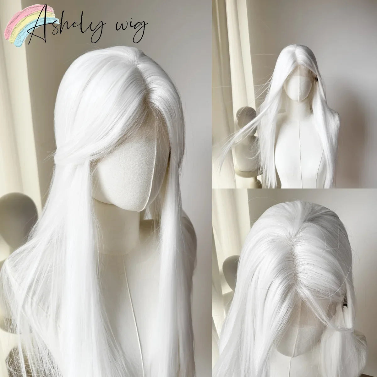 Anime White Lace Wig