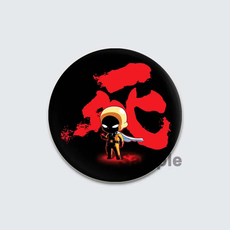 One Punch Man Saitama Lapel Pin