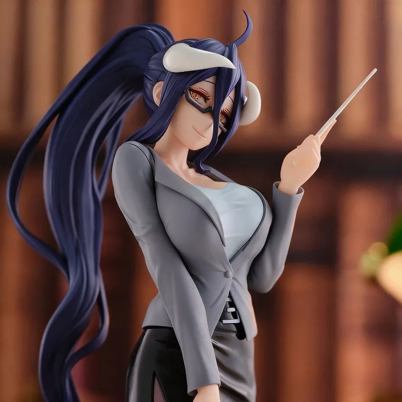 Original BANPRESTO OVERLORD IF Albedo Teacher Style Ver Anime Figure