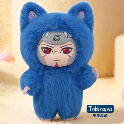 In Stock Genuine EAKI Naruto Shippuden KittenLand Vinyl Series Third Blind Box Plush Figurine Model Toys Collection Present