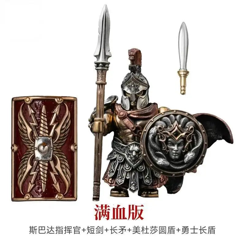 Original Logo 2026 Strong Magnetic Detachable Assembly Spartan Warrior Figure Collectible Desktop Ornament Office Decoration