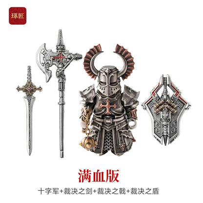 Original Logo 2026 Strong Magnetic Detachable Assembly Spartan Warrior Figure Collectible Desktop Ornament Office Decoration
