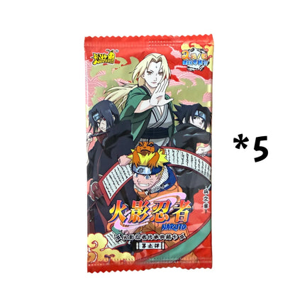 KAYOU Naruto Card Soldier Chapter 9th Generation CR Uzumaki Naruto Sasuke Collection Card Full Box Blind Box