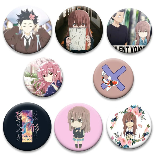 A Silent Voice Ishida Shouya Button Pin
