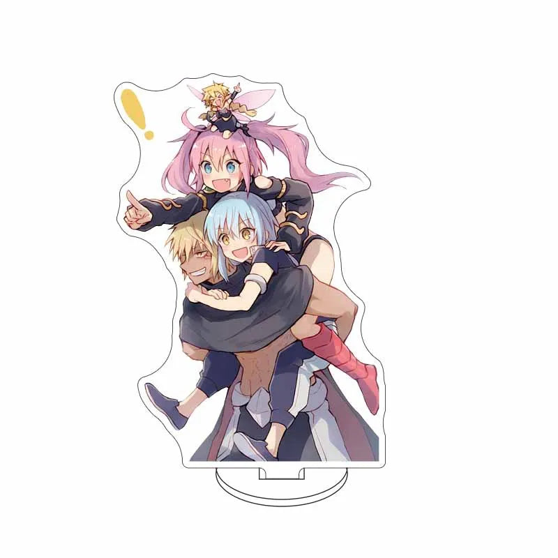 Anime Rimuru Tempest Shuna Shion Acrylic Stand Figure Doll
