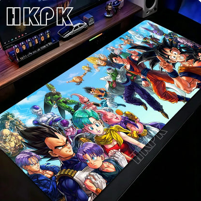 DBZ Dragon Ball Mouse Pad Gamer PC Computer Large XXL Desk Mat Keyboard Anime Gaming Accessories Mousepad Cartoon Big Carpet