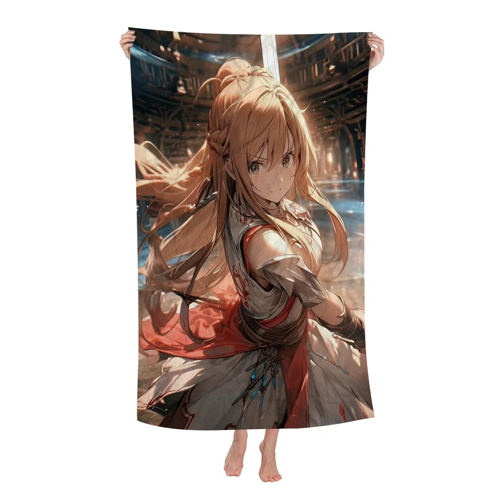 Sword Art Online Asuna Bath Towel