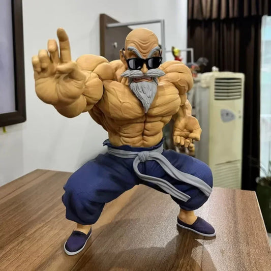 9.5cm Dragon Ball Mini Figure Goku Kame Sennin Anime  Figurine Muscle Master Roshi Model Toy GK Statue Toys Birthday Gifts Kids