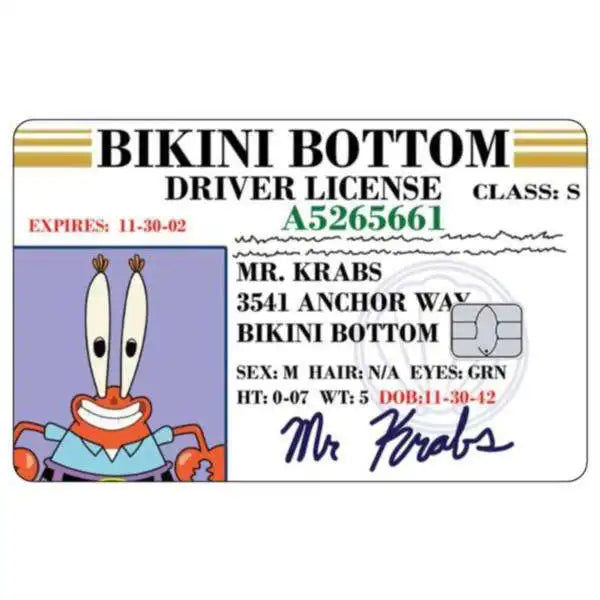 SpongeBob Patrick Star Card Skin