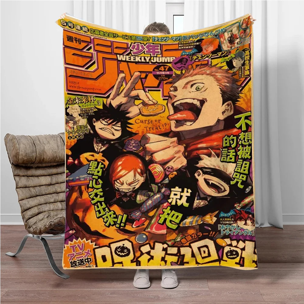 Jujutsu Kaisen Flannel Blanket