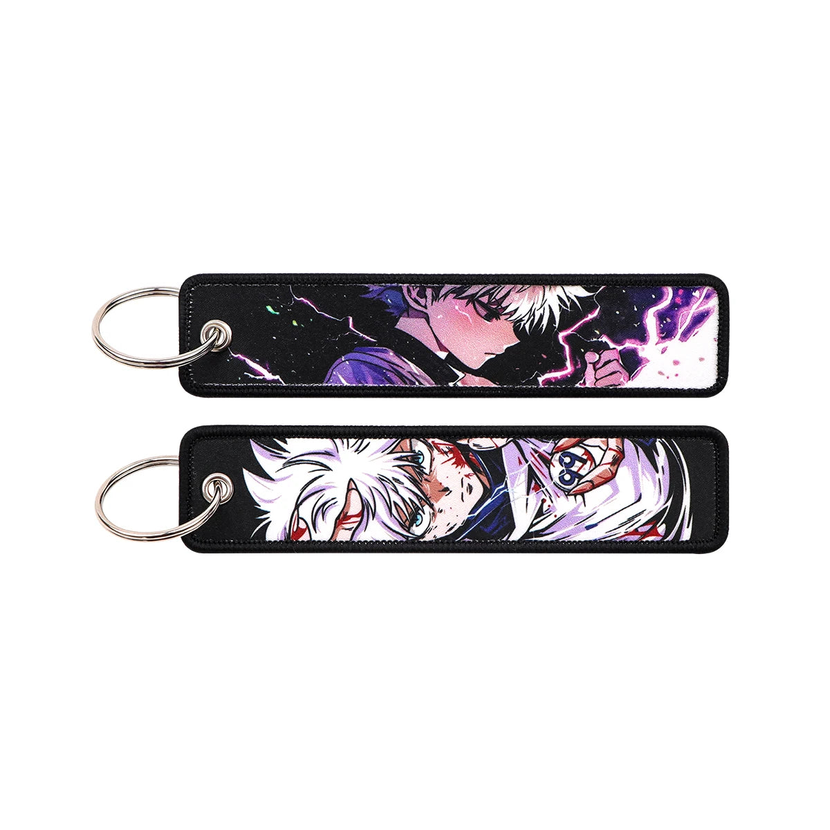 Anime Character Embroidery Keychain