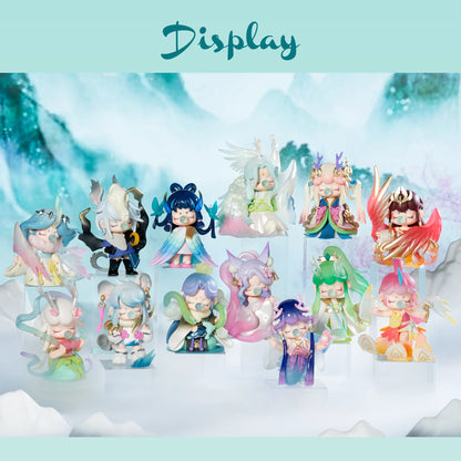 Rolife Nanci Blind Box Oriental Mythological Creatures Action Figure Collectible Doll Toys Surprise Box for Kids Friends Adults