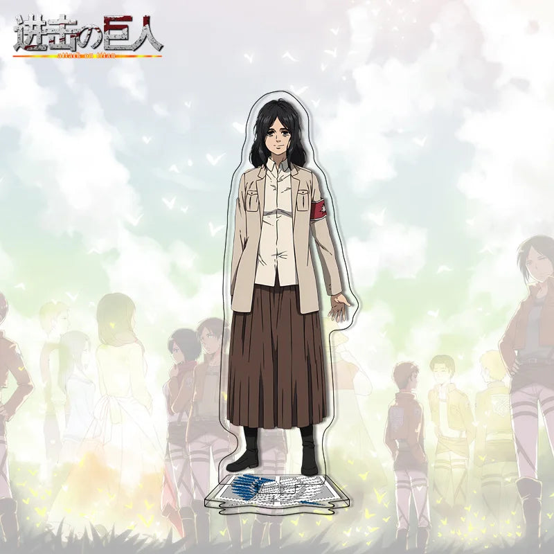 Attack on Titan Acrylic Stand 41-80 Anime Figure Custom Made One Piece Drop Shipping Wholesale Distributor Merchandise