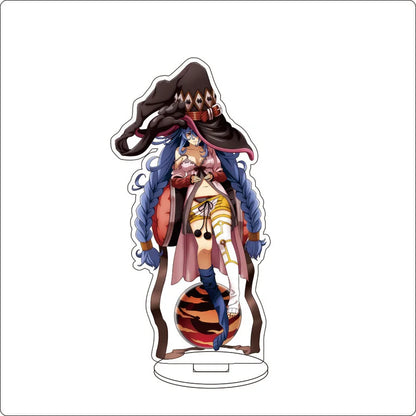 Anime Overlord Acrylic Stand Ornaments Ainz Ooal Gown Shalltear Bloodfallen albedo Cocytus Figure Stand Halloween Gifts