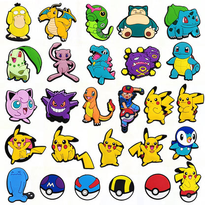 Pokemon Pikachu Shoe Charms
