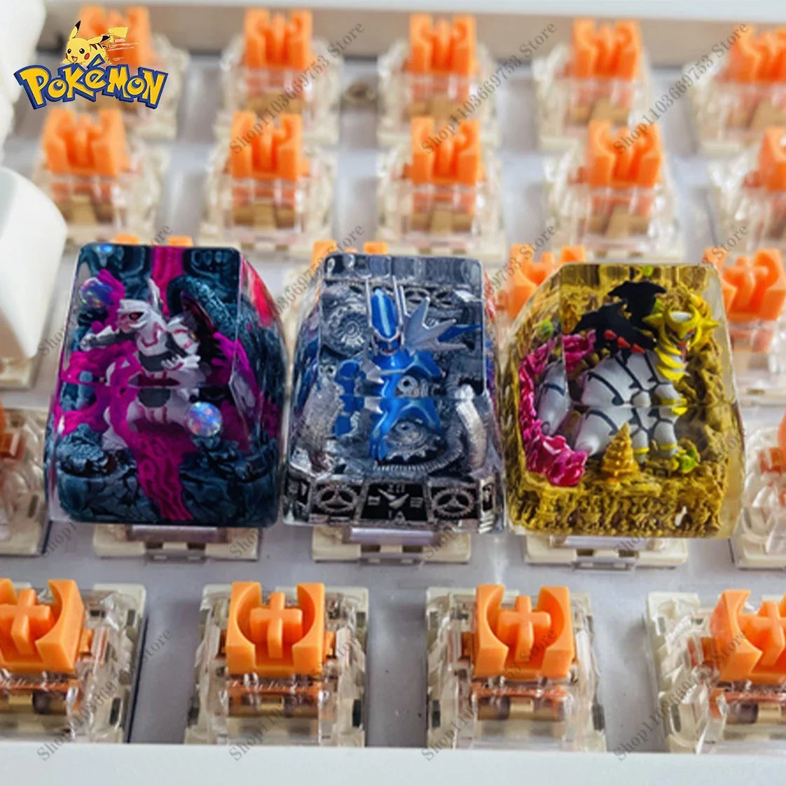 Pokemon Giratina Resin Keycaps