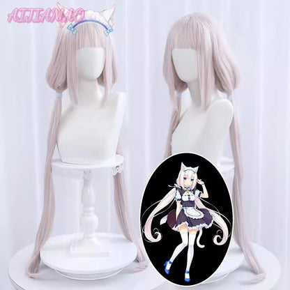 Nekopara Vanilla Chocola Wig
