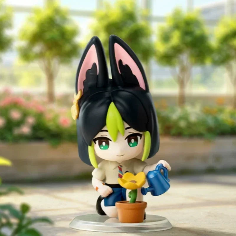 POP MART Genshin Impact Academy Light & Shadow Poetry Series Mystery Box Blind Bag Figurines Ornament Toys for Collectors