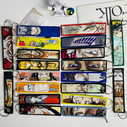Anime Lock Keychain Pendant
